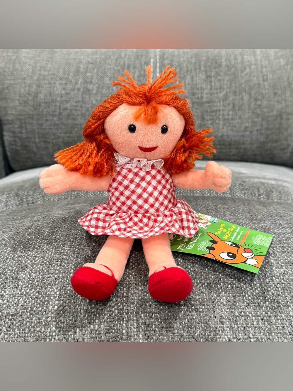 VTG 1998 Stuffins Rudolph: Misfit Doll Plushie 7” CVS Exclusive